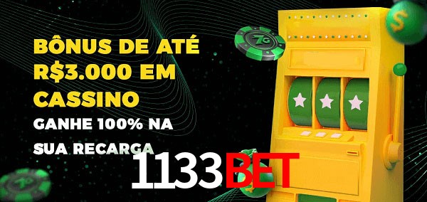 1133bet melhor bônus de depósito